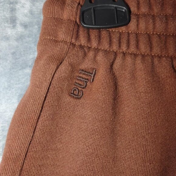 TNA‎ Extra Fleece Brown Sweat Shorts – Size XS Cozy Loungewear Fleece Earth Tone - Picture 3 of 10